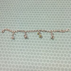 Silver Shoe Bracelet 
